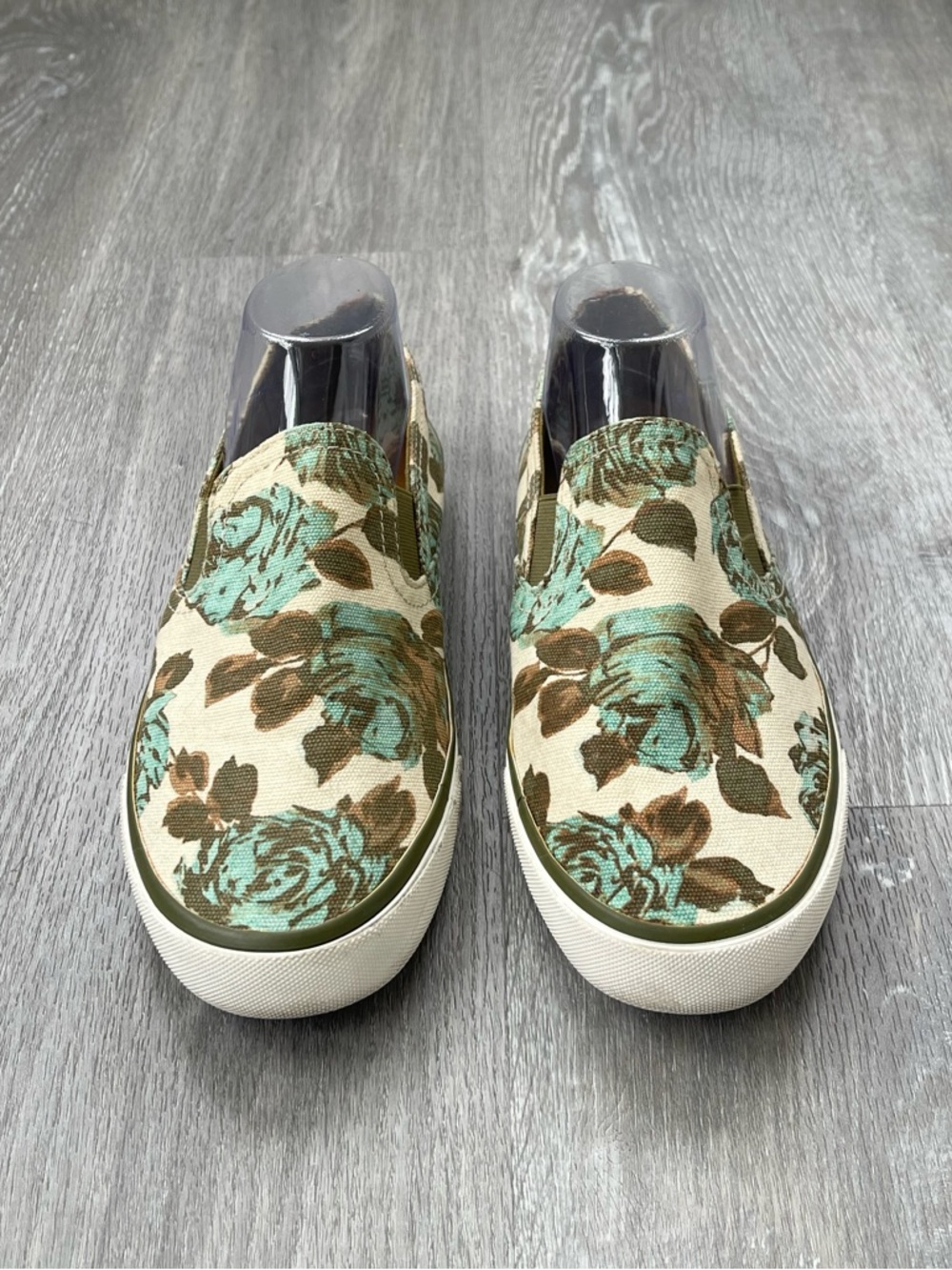 Tory Burch Floral Slip On Sneakers Size 10 - Picture 2 of 7
